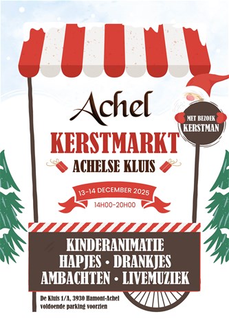 Kerstmarkt Achelse Kluis