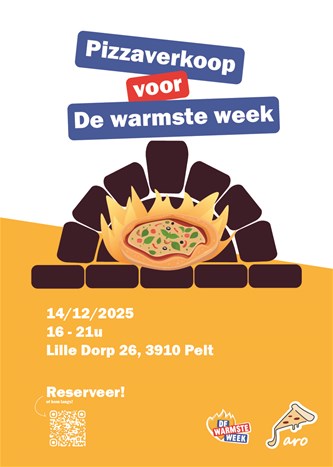 Pizzaverkoop De Warmste Week