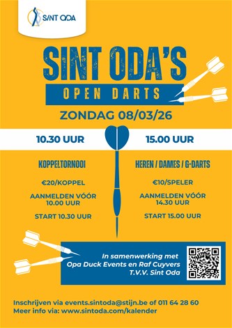 Sint Oda's Open Darts