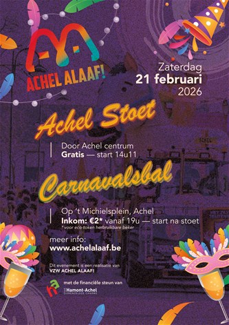 Carnavalsstoet Achel / carnavalsbal Ache