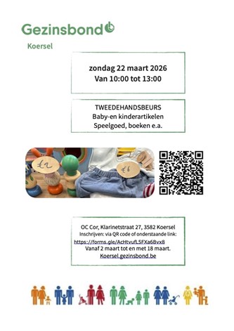 Tweedehandsbeurs  kinderartikelen