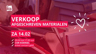 Verkoop materialen bibliotheek