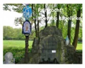 Palmtocht naar Koersels kapelleke
