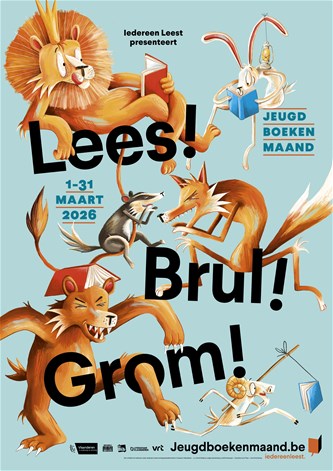 Lees! Brul! Grom! Tijdens jeugdboekenmaa