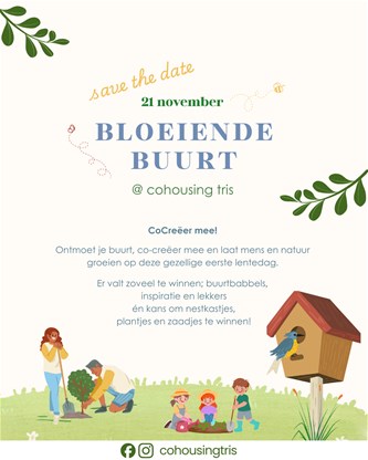 Bloeiende Buurt in CoHousing TRiS
