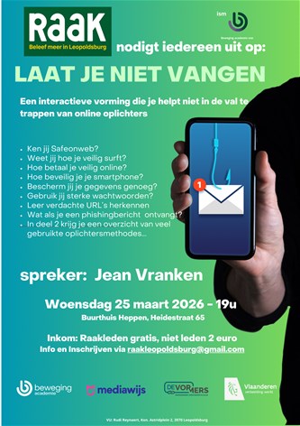 Phising - Laat je niet vangen