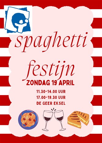Spaghetti festijn KSA Eksel