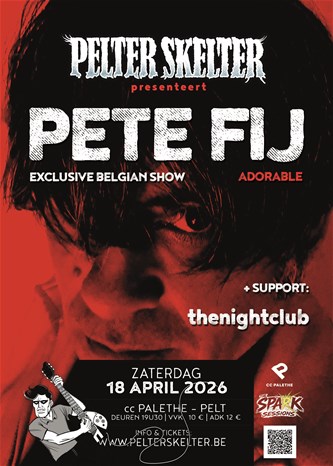 Pelter Skelter: PETE FIJ + thenightclub