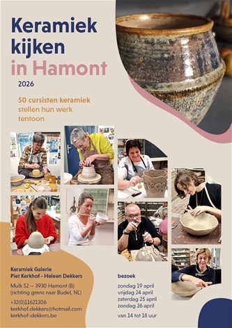Keramiek kijken in Hamont