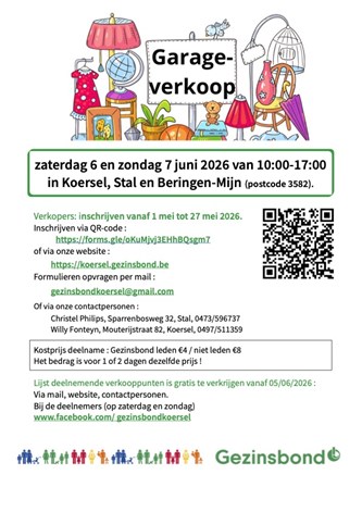 Garageverkoop Koersel