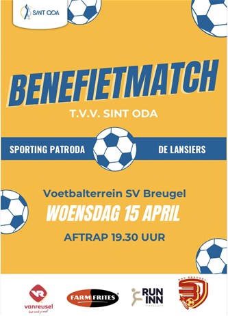 Benefietmatch Sporting Patroda
