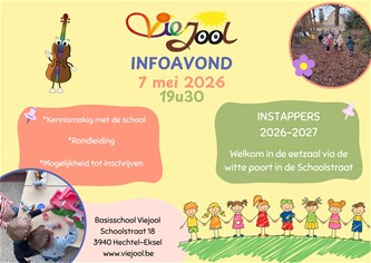 Infoavond Viejool instappers 2026-2027