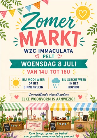 Zomermarkt WZC Immaculata