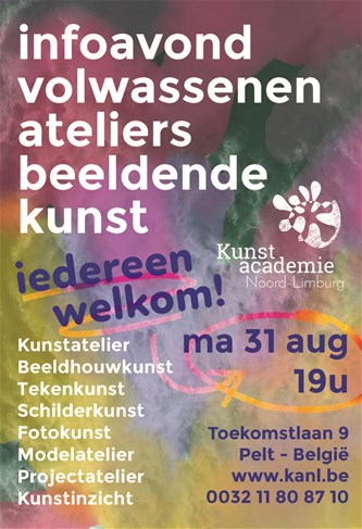 Infoavond Volwassenenateliers KANL