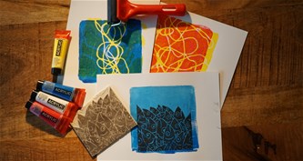 Linosnede & Gelli Plate
