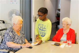 Pelle Melle Pelterkids op bezoek