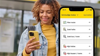 De Lijn app en de Lijn Flex