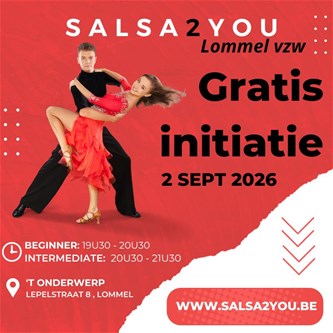 Gratis Initiatie Salsa op 02/09/2026