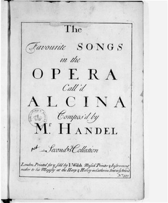 Luistermiddag; Alcina van Händel