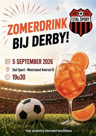 Zomerdrink bij DERBY