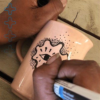 Workshop creatief servies
