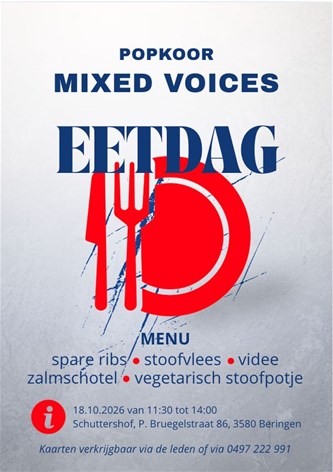 Eetdag Mixed Voices