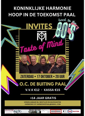 Harmonie Paal invites Taste of Mind