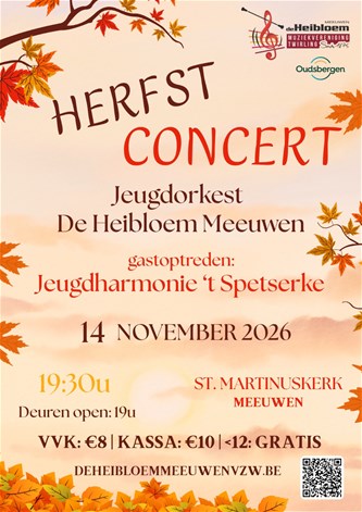 Herfstconcert De Heibloem
