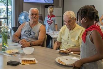 Pelle Melle Pelterkids op bezoek
