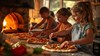 Pizza bakken in houtoven
