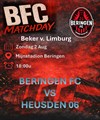 Wedstrijd Beringen FC