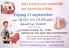 KAJ-Vostert BBQ-- en startactivteit