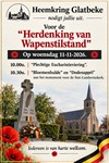 Herdenking Wapenstilstand WO 1.